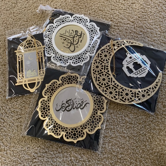 Ramadan Kareem Eid Mubarak Wall hanging decoration - Picture 3 of 3